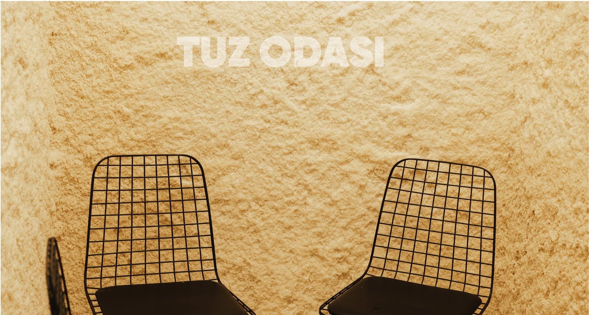 Efe Termal spa bölümündeki tuz odası