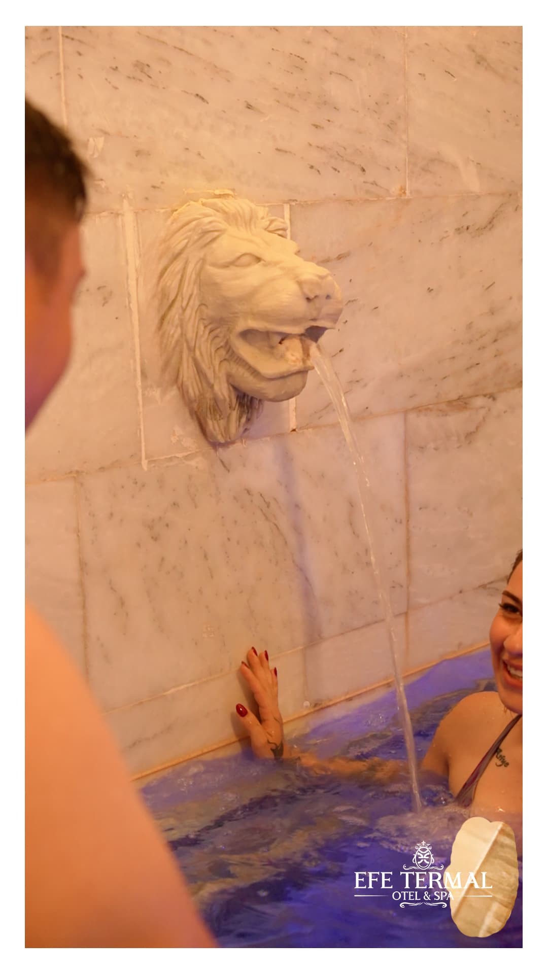 Aslan figürlü termal çeşme