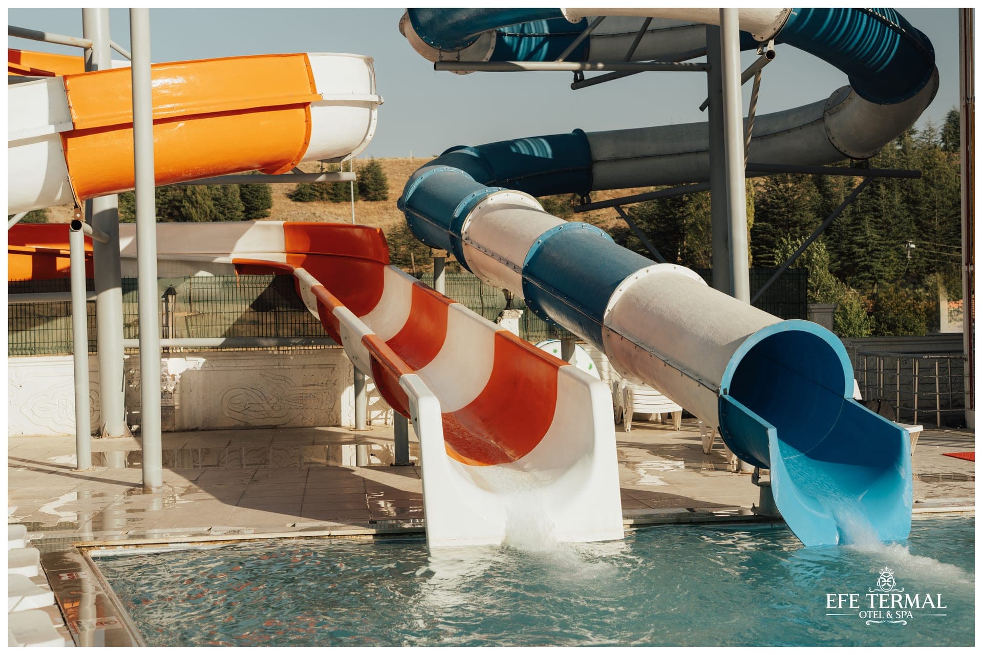 Efe Termal Aquapark kuşbakışı